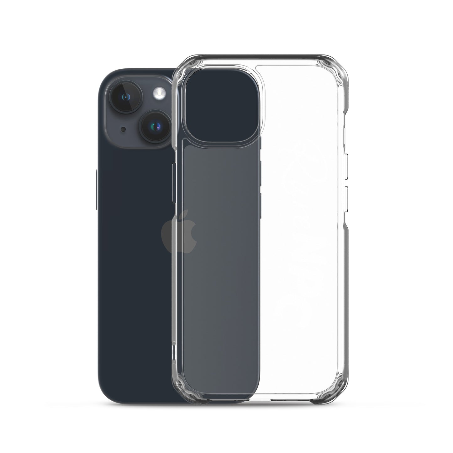 RareNPC iPhone Case - Clear - White Text