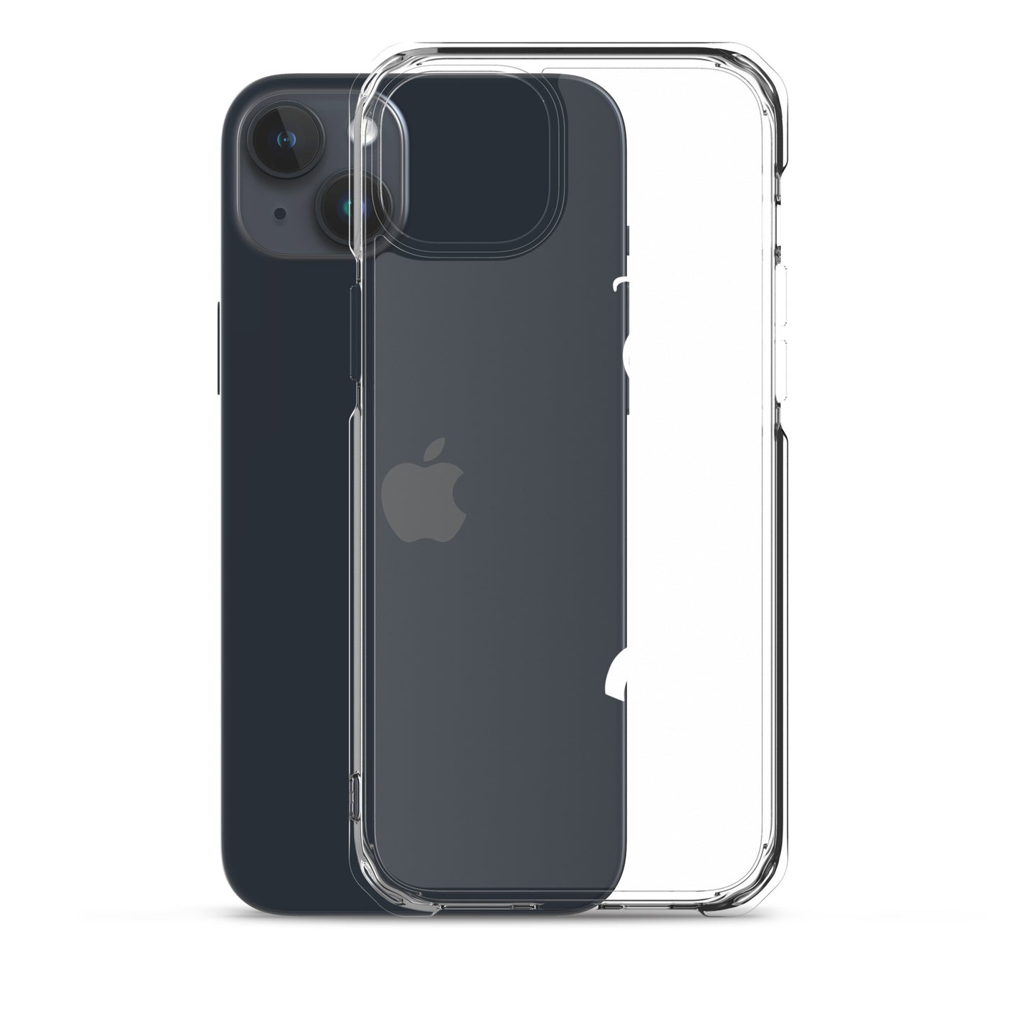 RareNPC iPhone Case - Clear - White Text